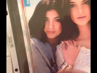 Kylie and Kendall Jenner cum tribute comment opinions