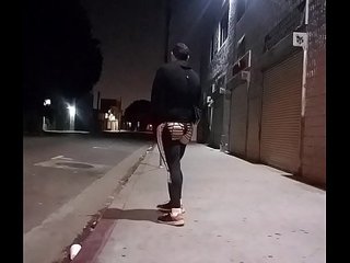 Gay Latino bubble butt selling my holes in the street