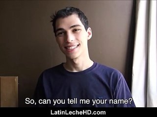 Amateur Young Spanish Latino Boy Paid To Fuck A Stranger He Met On Streets Of Buenos Aires